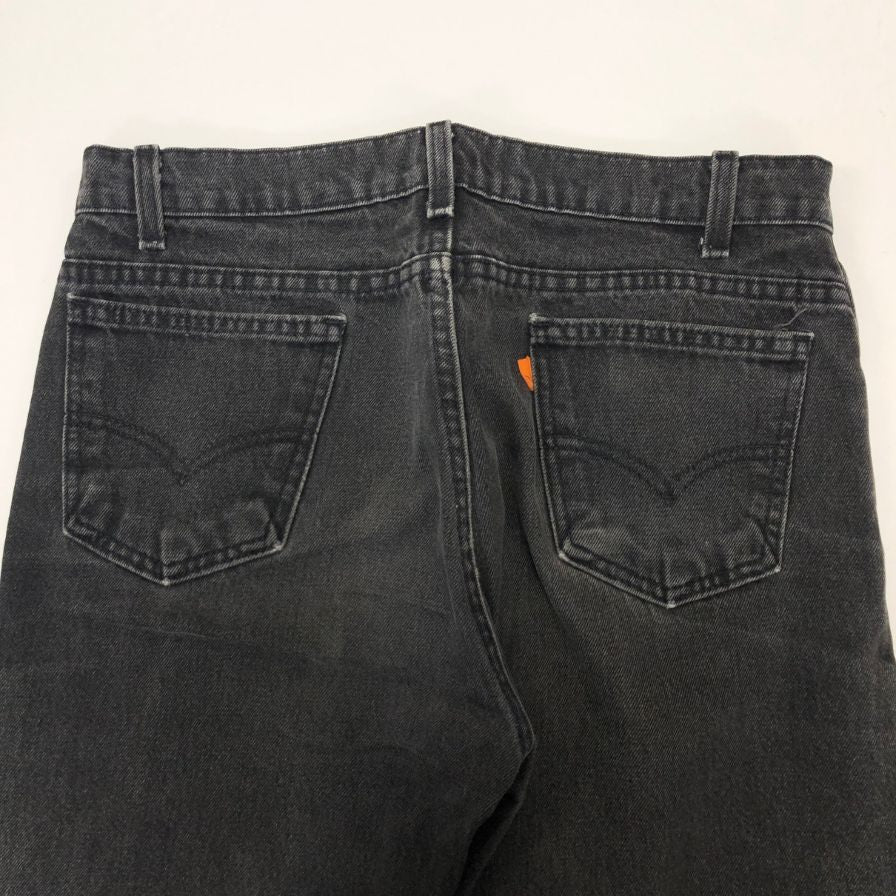 リーバイス デニム 505 90S ボタン裏554 オレンジタブ ブラック メンズ サイズ W34 L34 LEVI’S 【AFB41】