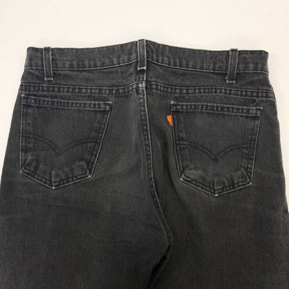 リーバイス デニム 505 90S ボタン裏554 オレンジタブ ブラック メンズ サイズ W34 L34 LEVI’S 【AFB41】