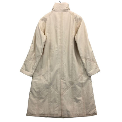 美品◆プリーツプリーズ イッセイミヤケ ダウンコート ベージュ レディース サイズ3 PP74-ZA872 PLEATS PLEASE ISSEY MIYAKE 【AFA20】