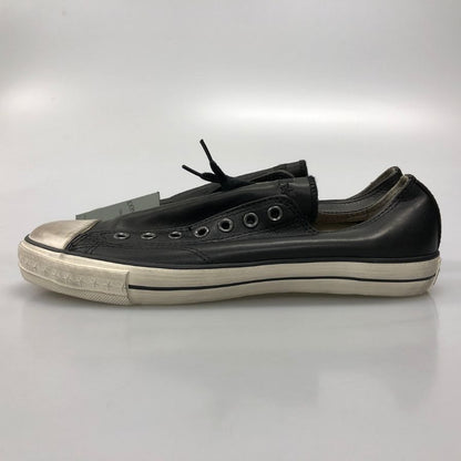 コンバース ジョンバルベイトス スニーカー ローカット レザー スリッポン USED加工 メンズ サイズ28.5cm CONVERSE john varvatos 約28.5cm【AFC47】