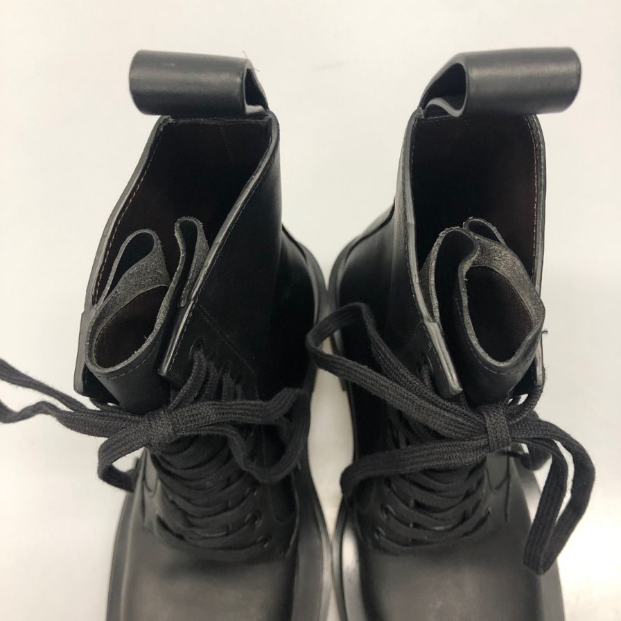 ボッテガヴェネタ ブーツ LUG ANKLE ブラック サイズ35 レディース BOTTEGA VENETA 約21.5cm【AFD7】