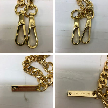 マークジェイコブス チェーンショルダー ストラップ ゴールドカラー MARC JACOBS【AFI15】【中古】