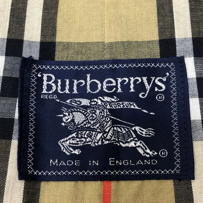 美品◆バーバリー トレンチコート コットン ポリエステル ベージュ  サイズEUR44REG メンズ BURBERRY 【AFA15】