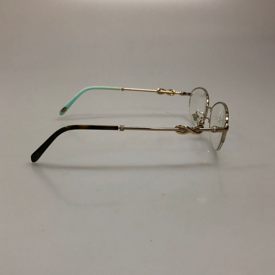 ティファニー メガネ アジアンフィット TF1137D 6046 53□16 140 ブルー×ゴールド Tiffany & Co.【AFI20】