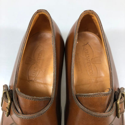ジェイエムウエストン シングルモンク  レディース  タンブラウン  サイズ 3D J.M. Weston ビジネスシューズ 約22.0cm【LA】【中古】