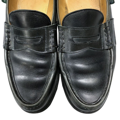 パラブーツ ローファー ランス レザー ブラック サイズ8 メンズ PARABOOT REIMS ローファー 約26.5cm【LA】【中古】