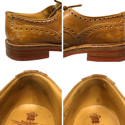 トリッカーズ レザーシューズ バートン サイズUK8 エイコンアンティーク ダイナイトソール M5633 Tricker's BOURTON ACORN ANTIQUE DAINITE SOLE ビジネスシューズ 約26.5cm【LA】【中古】