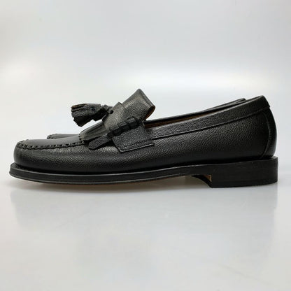 ジーエイチバス ローファー ウィージャンズ シボレザー フリンジ サイズ10.5 メンズ ブラック G.H.Bass&Co. WEEJUNS Layton ローファー 約29.0cm【LA】【中古】