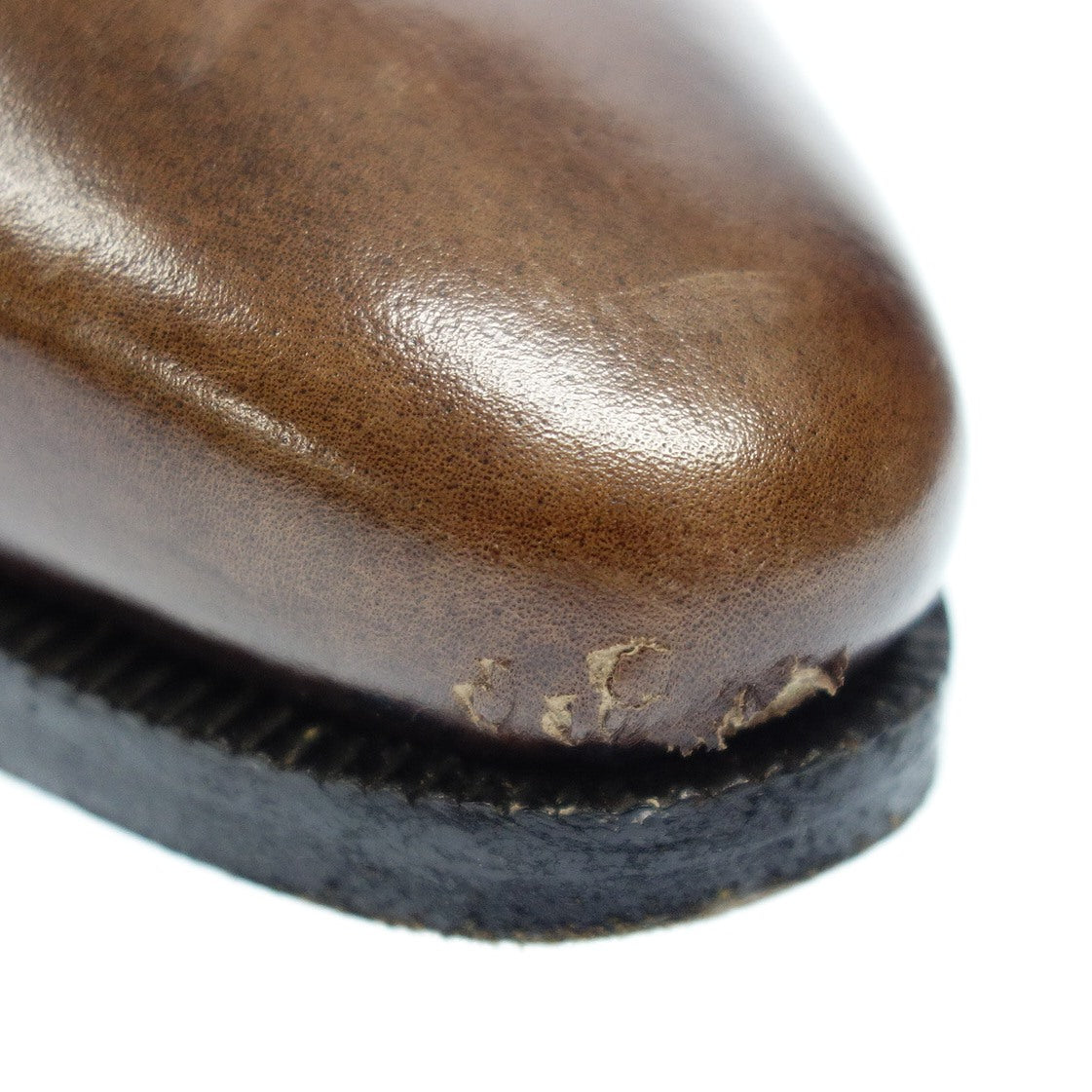 ベルルッティ ショートブーツ レザー メンズ サイズ5 ブラウン Berluti 約24.5cm【AFC29】