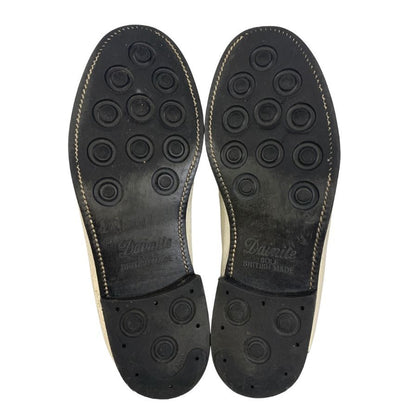 ジェイエムウエストン シグネチャー ローファー 180 グレインレザー ホワイト サイズ7E メンズ J.M.WESTON 約26.5cm【AFC7】