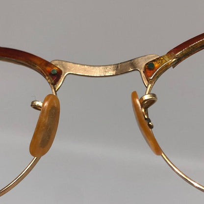レイバン メガネ 1/10 12K GF 金 メンズ 茶色系  Ray-Ban B&L【AFI19】