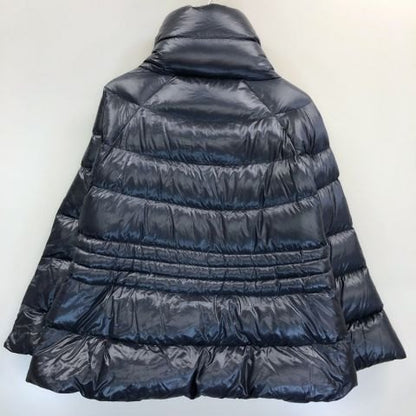中古◆モンクレール ダウンポンチョ シャラン ネイビー レディース サイズ0 MONCLER CHALAIN 【AFA8】