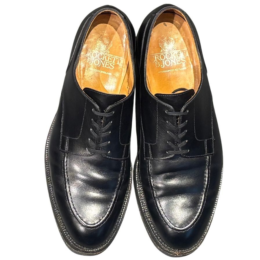 クロケット&ジョーンズ レザーシューズ オンスロー サイズUK8.5E メンズ ブラック CROCKETT&JONES ビジネスシューズ 約27.0cm【LA】【中古】