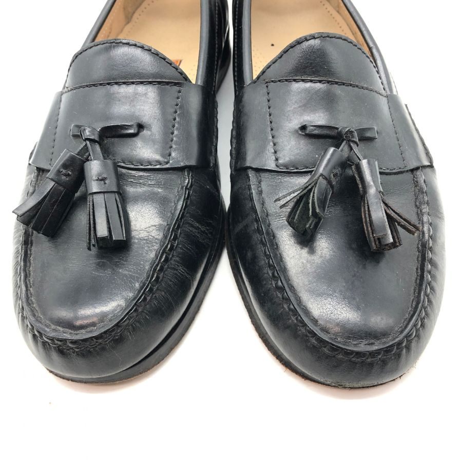 コールハン タッセルローファー ブラック メンズ サイズ8F COLEHAAN 約26.0cm【AFC2】