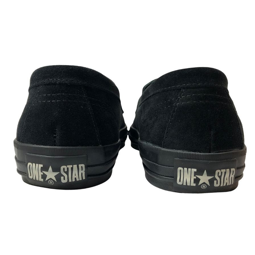 コンバース ローファー アディクト ワンスター スエード ブラック メンズ サイズ26.0  CONVERSE 約26.0cm【AFD12】