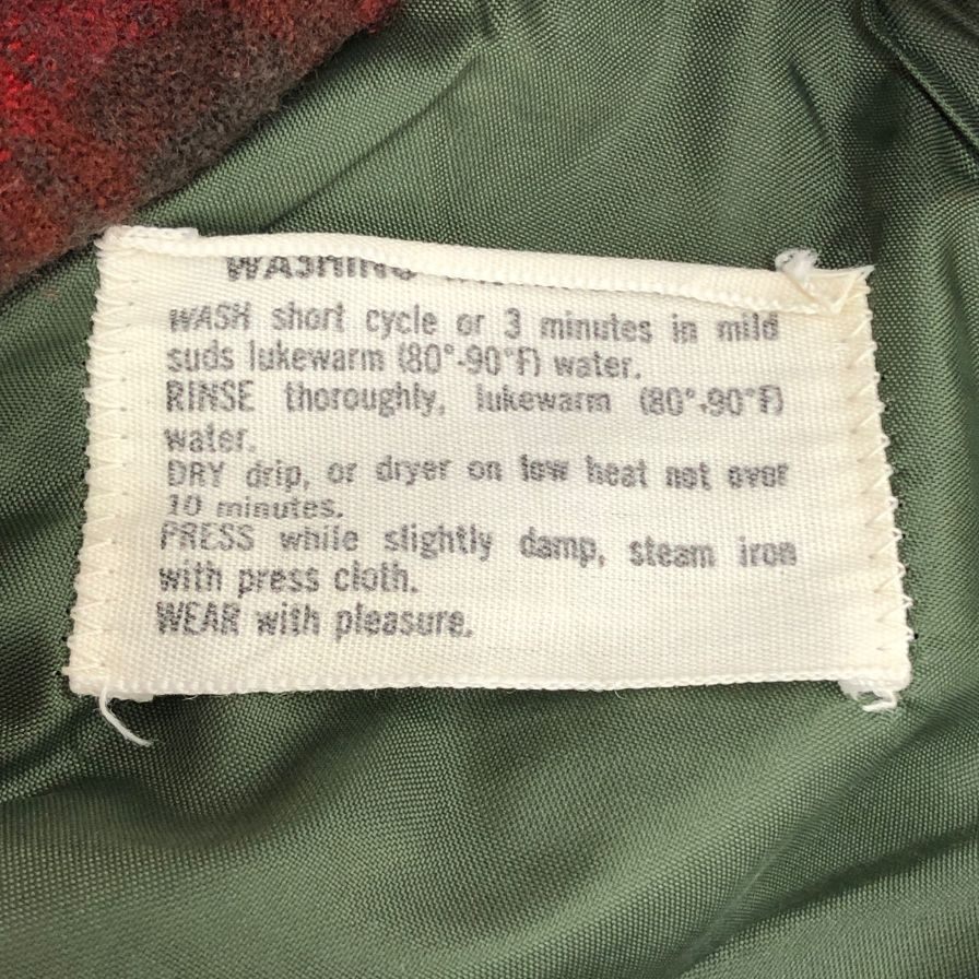 美品◆ペンドルトン 50S チェックシャツ USA製 レッド メンズ サイズM PENDLETON 【AFB42】