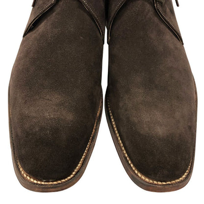 グレンソン チャッカブーツ 5024 スエード サイズ8 ブラウン メンズ GRENSON 約27.0cm【AFD14】