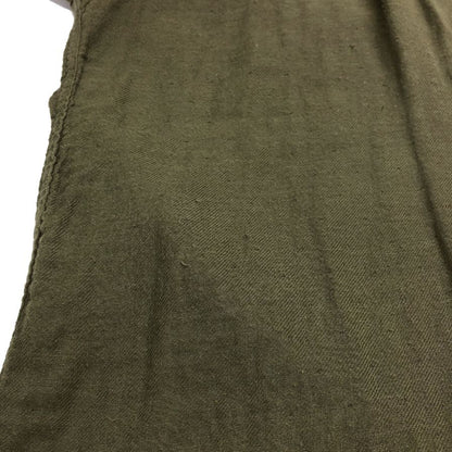 中古◆ヤヌーク ダブルガーゼシャツ カーキ サイズS メンズ 長袖シャツ YANUK Double gauze standard shirt 【AFB16】