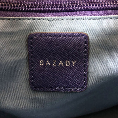 サザビー レザーショルダーバッグ 2WAY ブルー レディース The SAZABY LEAGUE【AFE1】