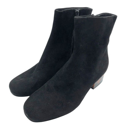 アレキサンダーワン ショーツブーツ ブーテイ  スエード クリアソール レディース サイズ36.5 ブラック alexanderwang 約23.0cm【AFC41】