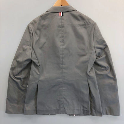 トム ブラウン ジャケット MJU426A 裏地ストライプ コットン メンズ グレー サイズS相当 THOM BROWNE【LA】