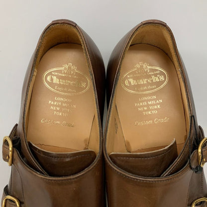 チャーチ レザーシューズ サイズ8 メンズ ブラウン Church's COWES ビジネスシューズ 約26.5cm【LA】【中古】