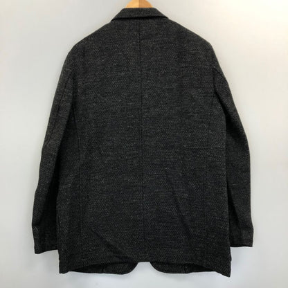 極美品◆コムデギャルソン オム 3Bジャケット アンコン ツイード ウール ブラック サイズS メンズ AD2000 COMME des GARCONS HOMME 【AFB33】