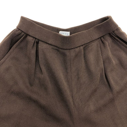 フォクシー ブティック ショートパンツ ニット ハーフ ウエストゴム ブラウン レディース サイズ 38 FOXEY BOUTIQUE 【AFB3】