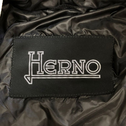 極美品◆ヘルノ ダウンジャケット PI001079U サイズ46 メンズ ベージュ系 HERNO 【AFA10】