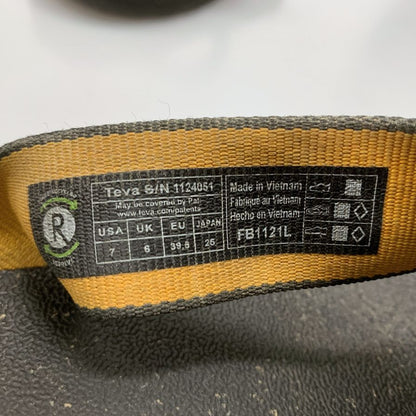 テバ ビーチサンダル トングサンダル ブラック メンズ サイズ25cm Teva 約25.0cm【AFC44】