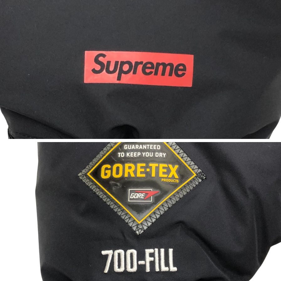 極美品◆シュプリーム ゴアテックス 700フィルダウンパーカー 2021AW SUPREME GORE-TEX 700-FILL DOWN 【AFA22】