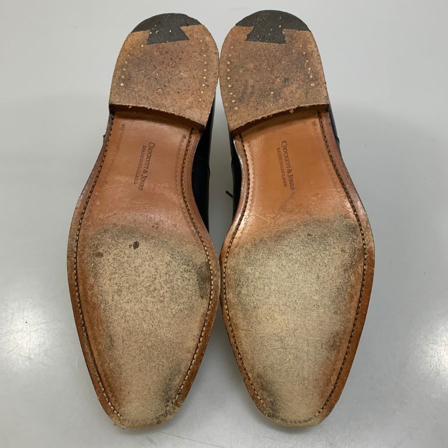 トリッカーズ UNION WORKS別注 ジョージ ブーツ メンズ サイズ 8 ブラック Tricker's 約26.5cm【AFC47】
