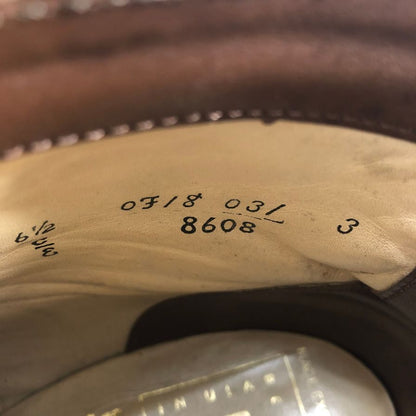 オールデン 8608 bPr ビームス別注 メンズ サイズ 6ハーフ ブラウン Alden ビジネスシューズ 約24.5cm【LA】【中古】