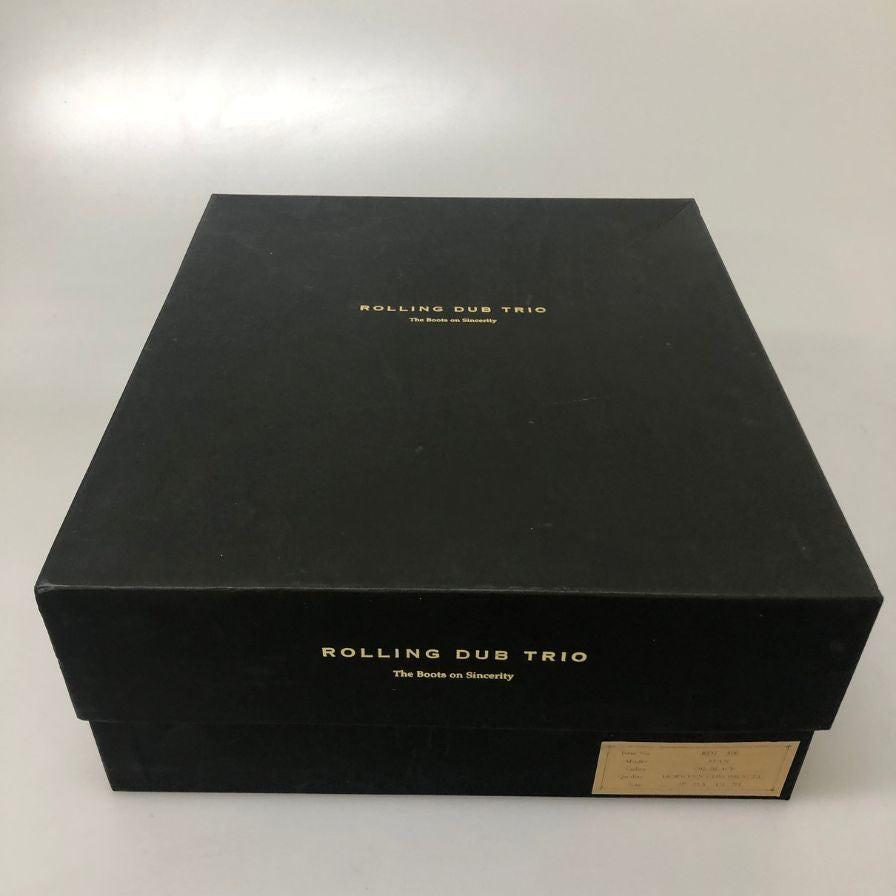 ローリング ダブ トリオ スタン サイドゴアブーツ ホーウィン クロムエクセルレザー サイズ25.5cm ブラック ROLLING DUB TRIO 約25.5cm【AFD15】