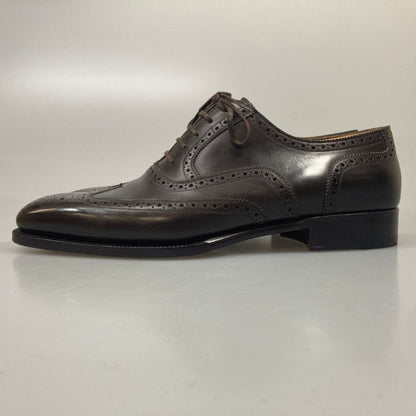 ステファノ・ベーメル 6350 フルブローグ Sラスト メンズ ダークブラウン サイズ43 Stefano Bemer ビジネスシューズ 約28.0cm【LA】【中古】
