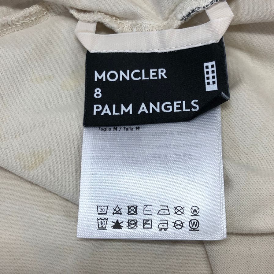 美品◆パームエンジェルス モンクレール コラボ  C-SCOM-23-4827 I209L8C00002 M3637 メンズ サイズ  M ベージュ  ANGELS Palm Angels MONCLER 【AFB5】