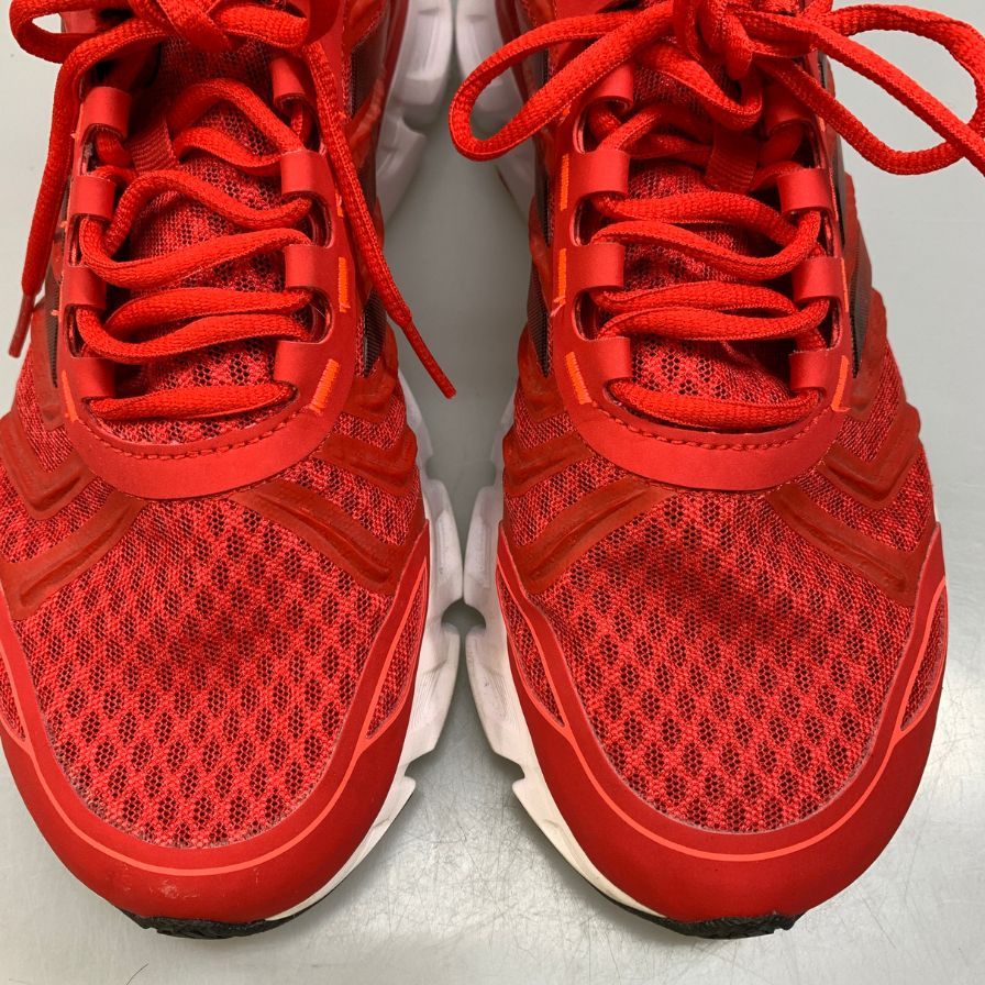アディダス クライマクール ランニングシューズ GX5585 メンズ レッド サイズ26cm adidas【AFC41-2】【中古】