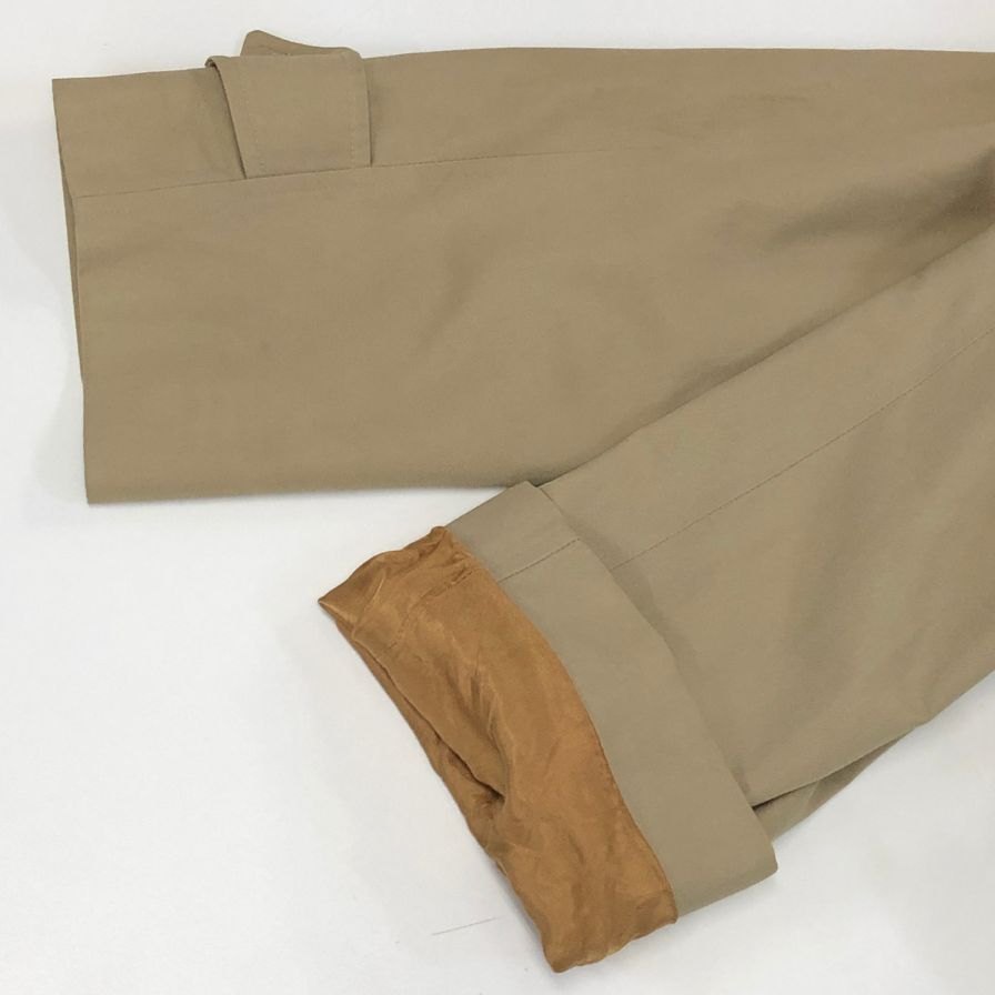 中古■バーバリー バルカラーコート 旧タグ イングランド製 ベージュ メンズ サイズ表記なし Burberry 【AFA1】