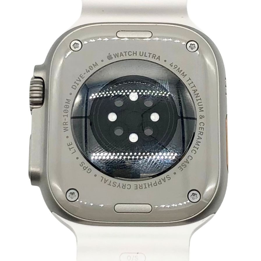 アップルウォッチ ウルトラ 2 A2986 GPS+Cellularモデル 49mm ユニセックス チタニウム グレー アクティベーションロックあり Apple Watch Ultra 2【AFI21】【中古】