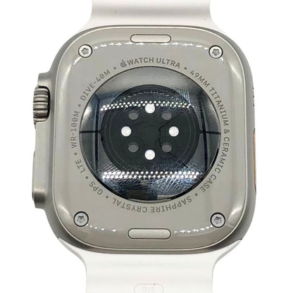 アップルウォッチ ウルトラ 2 A2986 GPS+Cellularモデル 49mm ユニセックス チタニウム グレー アクティベーションロックあり Apple Watch Ultra 2【AFI21】【中古】
