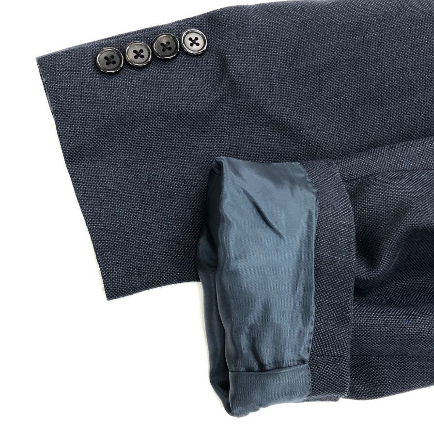 美品◆ポロ ラルフローレン テーラードジャケット 段返り3B ネイビー サイズA6 Polo Ralph Lauren 【AFB14】