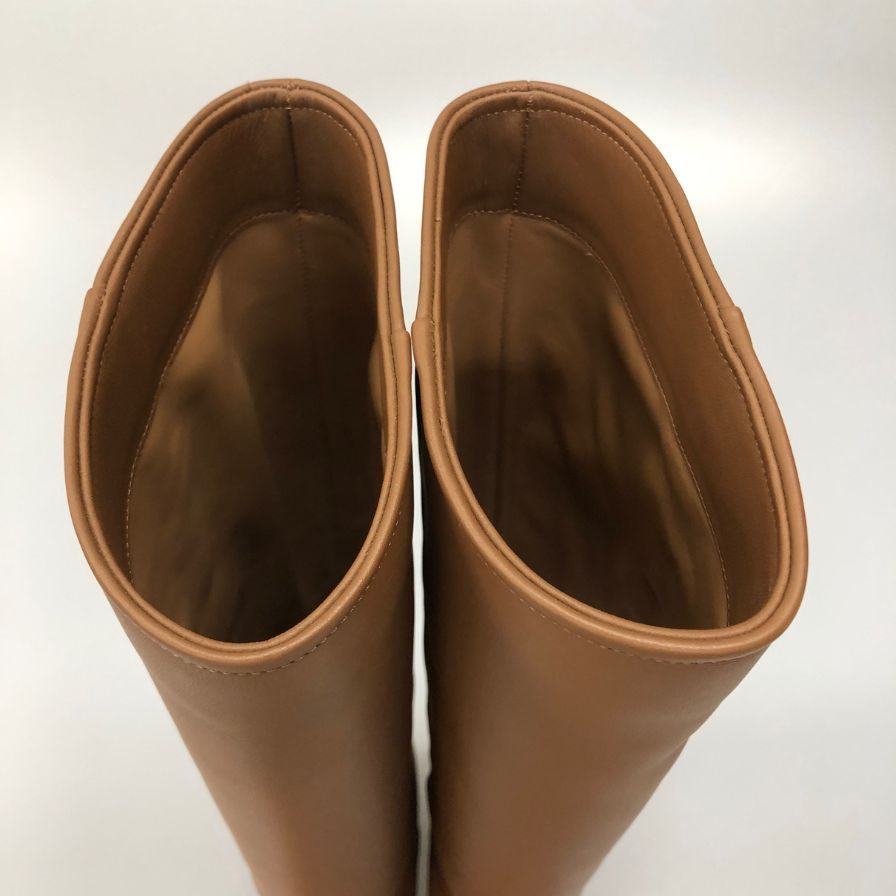 ペリーコ ブーツ ハイヒール APEMA50 レザー サイズ34.5 ブラウン系 レディース PELLICO 約21.0cm【AFD2】