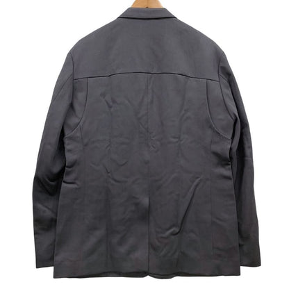 新品同様◆マツフジ 23AW テーラードジャケット ウール チャコール メンズ サイズ2 M233- 0102 MATSUFUJI 【AFB36】