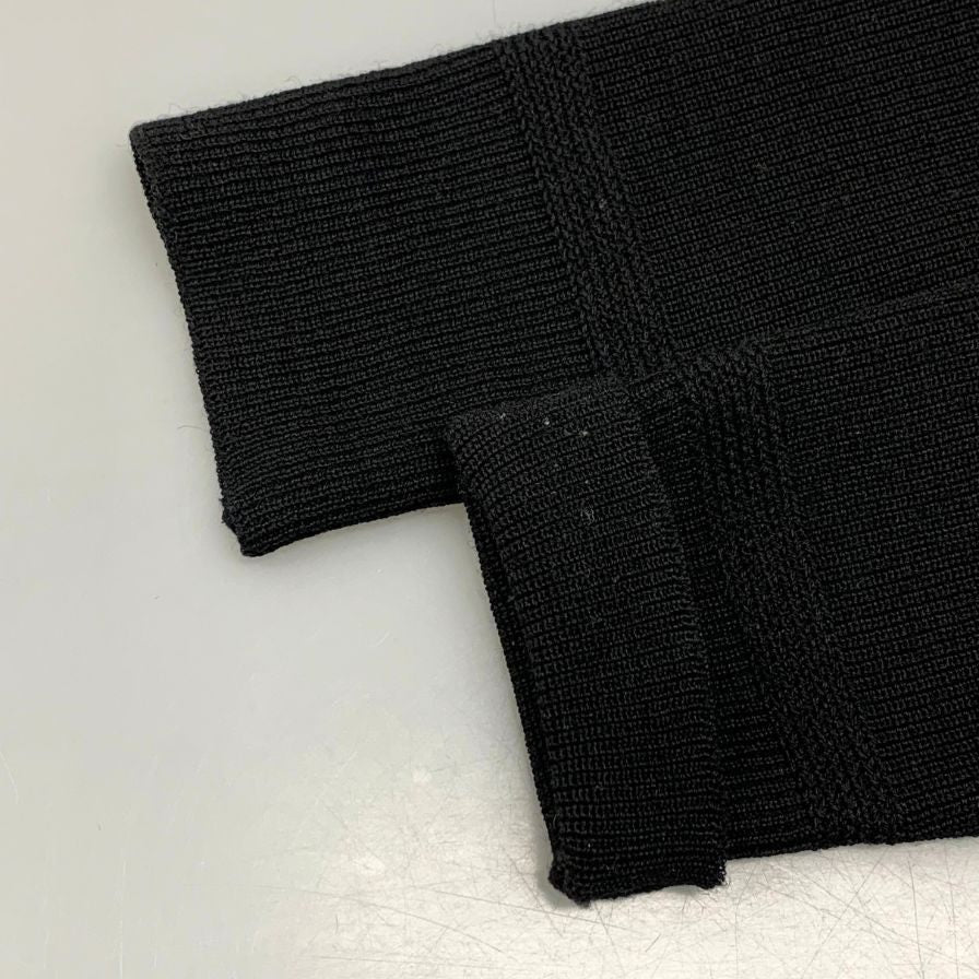 中古◆テンダーロイン ニット Vネック ウール メンズ ブラック サイズ40 THE TENDERLOIN 【AFB17】