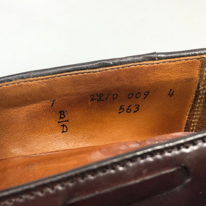 オールデン タッセルローファー 563 コードバン ダークバーガンディ サイズUS7D ALDEN ローファー 約25.0cm【LA】【中古】