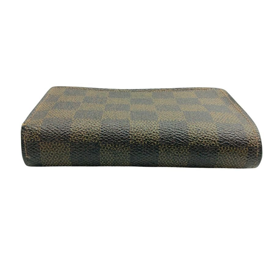 ルイヴィトン コンパクトウォレット モノグラム ポルトモネビエヴィエノワ N61664 財布 レザー ブラウン LOUIS VUITTON【AFI19】