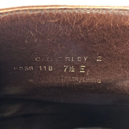 クロケット&ジョーンズ チャッカブーツ キャンベリー2 CAMBERLEY2 ブラウン メンズ UK7.5E CROCKETT&JONES 約26.5cm【AFC41】