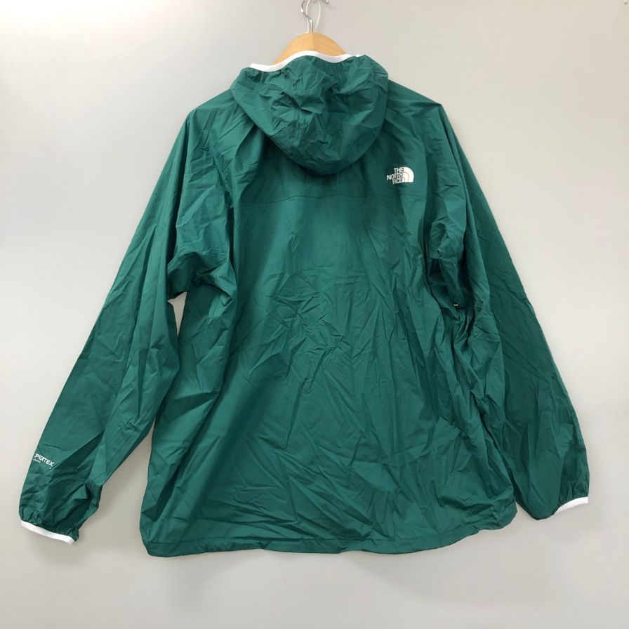 極美品◆ザ ノース フェイス NP12665 GAR ライトレインジャケット TNFグリーン ユニセックス サイズXL THE NORTH FACE 【AFB32】