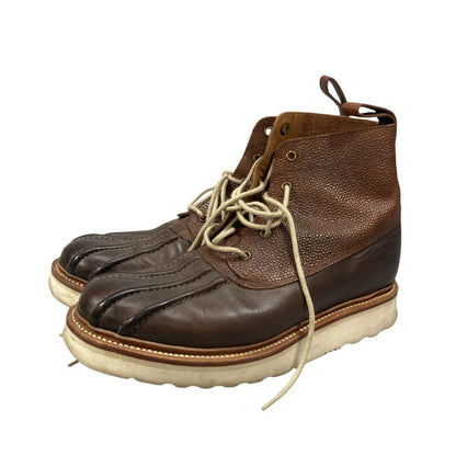グレンソン ダックブーツ ブラウン サイズ不明 UK7相当 GRENSON 約26.0cm【AFC47】