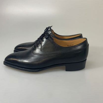 ジョンロブ レザーシューズ プレーントゥ イヤーモデル 1999 サイズ7E ブラック JOHN LOBB ビジネスシューズ 約25.5cm【LA】【中古】